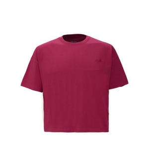 Women Essential Crop Tee - Maroon