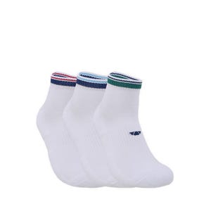 Men Essential Ankle Socks -White