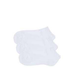 3P Ankle Women Socks - White