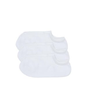 3P Lowcut Women Socks - White