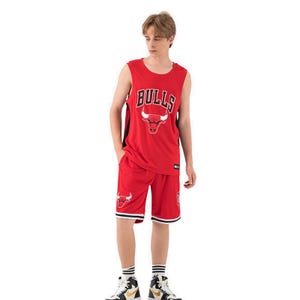 NBA Core Men Player Number Basics Tank Top Jersey - Red