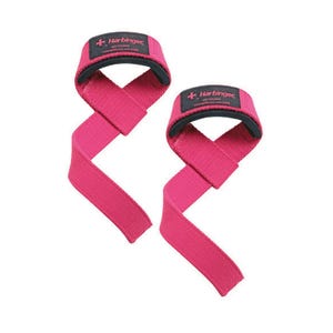 Harbinger Padded Cotton Lifting Straps 21.5" Pink