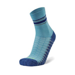 Balega Silver Mini Crew Unisex Socks - Cobalt