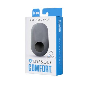 Sof Sole Gel Heel Pad Unisex Insoles - Multicolor