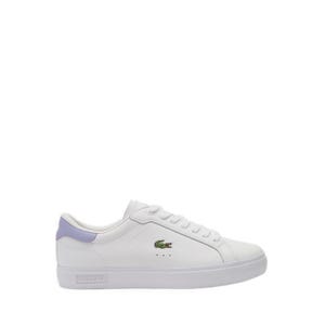 Lacoste Women's Powercourt Trainer - White/Light Purple