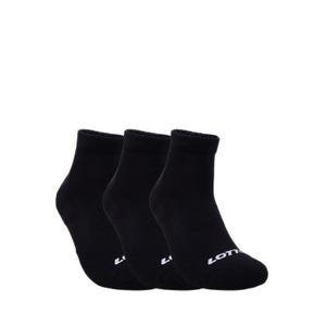 Mens Running Ankle Socks 3prs - Black