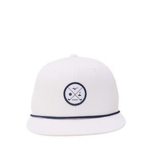 Flat Men Cap - White