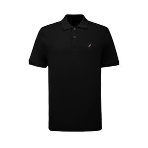 Men Polo Solid - Black