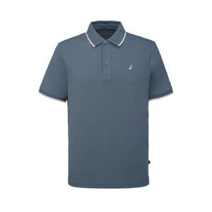 Men Polo YD collar & cuff - Light gray