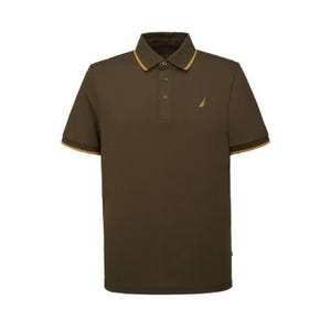 Men Polo YD collar & cuff - Olive