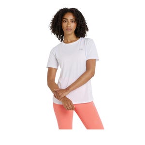 Sport Essentials Heathertech Womens T-Shirt - White