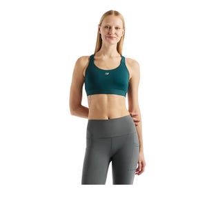 Essential Womens Train Bra - Green
