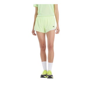 Athletics Run Womens Short 3" - Lime