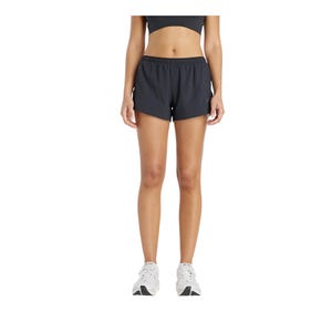 Athletics Run Womens Short 3" - Black