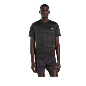 Athletics Printed Mens T-Shirt - Black