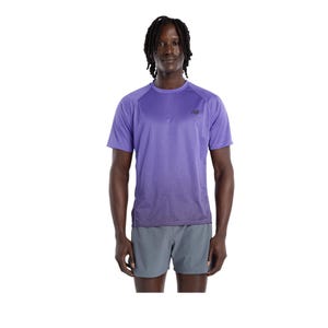 Viz-Tech Run Mens T-Shirt - Purple