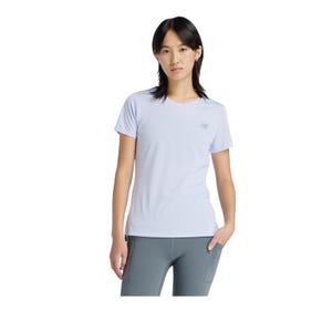 Sport Short Sleeve Womens T-Shirt - Purple