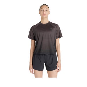 Viz-Tech Run Womens T-Shirt - Black