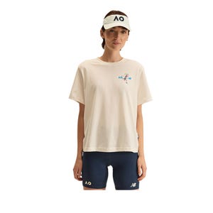 AO26 Flexibility Graphic Womens T-Shirt - Ivory