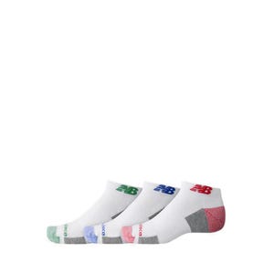 Performance Cushioned Low Cut 3 Pack Unisex's Socks - White