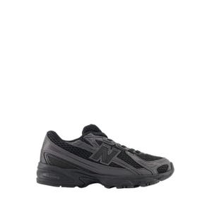 740 Bungee Lace Kids Sneakers Shoes - Black