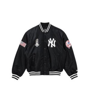 Jacket Mlb World Series Champions New York Yankees Men's Jacket - Black
