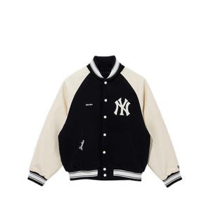 Ap Mlb Raglan Varsity Los Angeles Dodgers Men's Jacket - Dark Navy