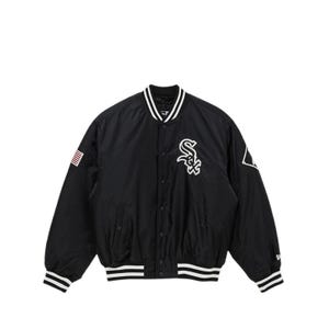 Jacket Ap Mlb Authentic Stadium Chicago White Sox Men's Jacket - Black