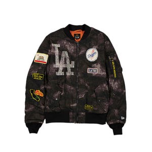 Jacket Alpha Ecom Los Angeles Dodgers Men's Jacket - Black