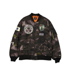 Jacket Alpha M Ecom Boston Celtics Men's Jacket - Black