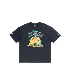 Ov Ss Tee Nfl Fun Graphic Lasrai Men's T-Shirt - Black