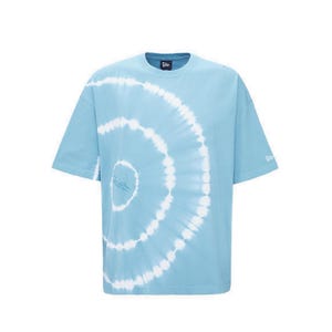 Oversized Ss Tee Basic Men's T-Shirt - Blue Foam