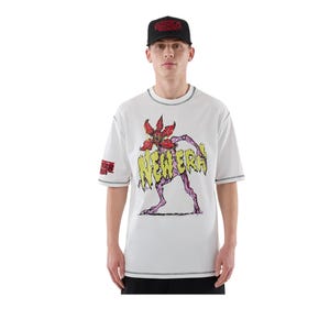 Cf Oversized Tee Stranger Things Men's T-Shirt - White