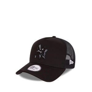 940 New York Yankees A-Frame Trucker - Camo Black