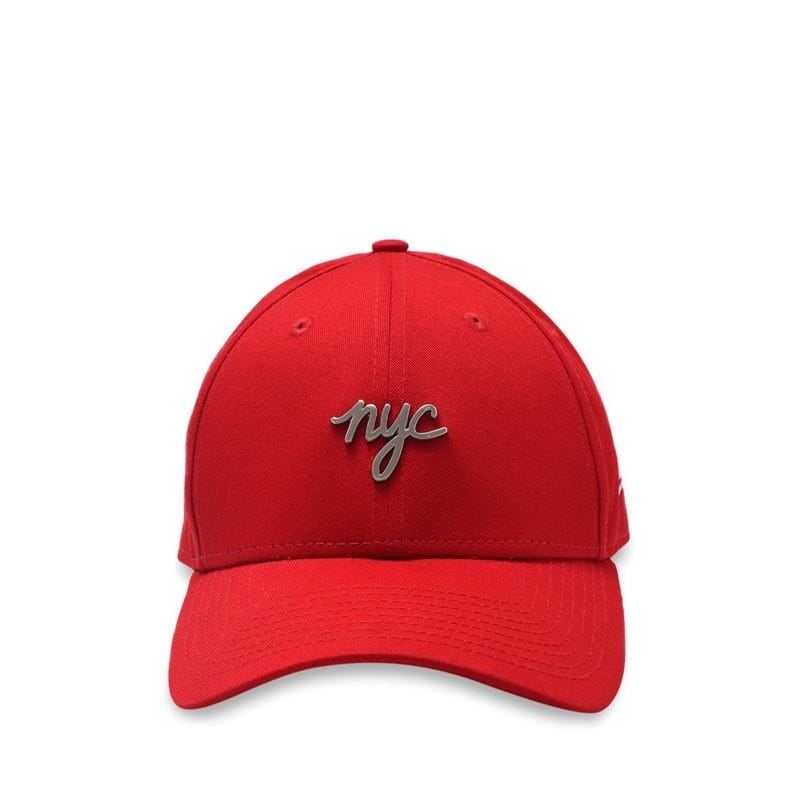 New Era Nyc Metal Badge 9forty Men's Cap - Red