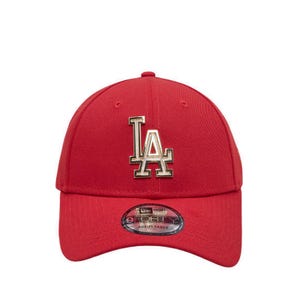 940 P2 Metal Badge Losdod Men's Caps - Scarlet