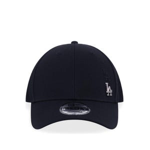 9FORTY Stack Emb Metal Badge Los Angeles Dodgers Unisex Caps - Black