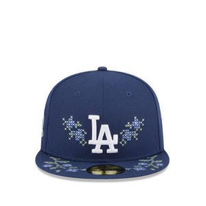 5950 Pack Garden Los Angeles Dodgersco Men's Caps - Oceanside Blue