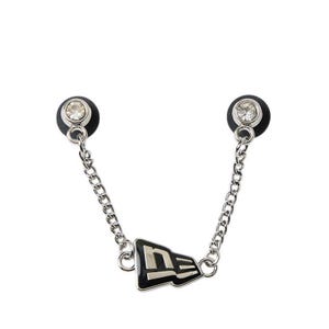 Cap Chain Flag Intl Unisex Accs - Silver