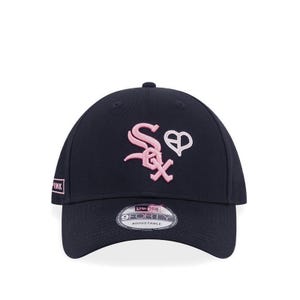 940 Ne X Blackpink X Mlb Chicago White Sox Unisex Caps - Black