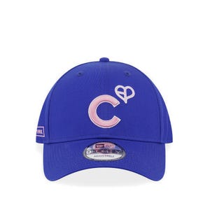 9FORTY X Blackpink X Mlb Chicago Cubs Unisex Caps - Royal