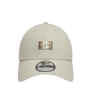 940 Ne Badge Newera Unisex Caps - Ivory