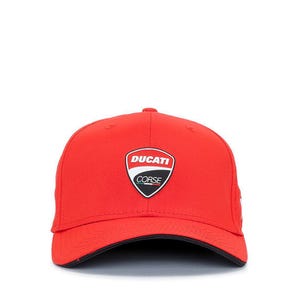 9SEVENTY Core Stretch-Snap Ducati Men's Caps - Red
