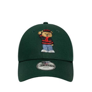 940 Bear Acmilan Boys Caps - Dark Green
