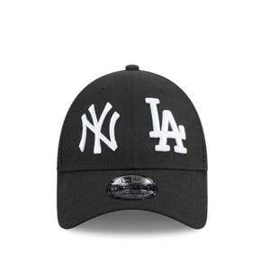 940 Trucker New York Yankeesco Los Angeles Dodgersco Men's Caps - Black