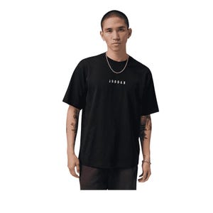 Jordan Men's Embroidered T-Shirt (A/M) - Black
