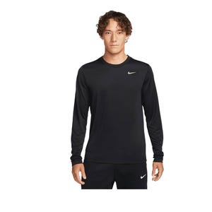 Dri-FIT Legend Men's Long-Sleeve Fitness Top - Black