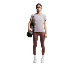 One Classic Women's Dri-FIT Short-Sleeve Top (A/W) - Brown