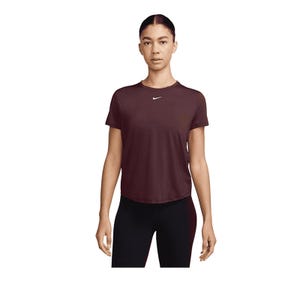 One Classic Women's Dri-FIT Short-Sleeve Top - Burgundy