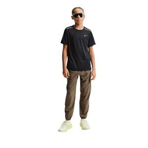 Miler Big Kids' Dri-FIT Short-Sleeve Top (K/U) - Black